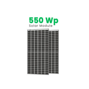 Kumar Solar Mono PERC Half-Cut Shark 550 Wp Bifacial, 144 Solar Cells PV Module (Pack of 2)
