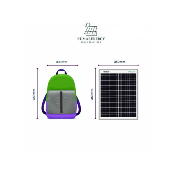 Kumar Solar 20 Wp, 12 V PV Module for Small Battery Charging & DIY Projects - Image 4