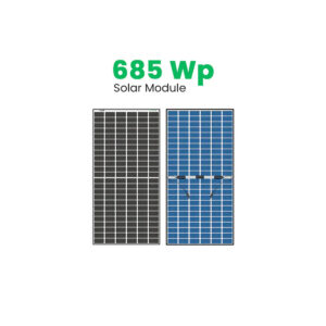 Kumar Solar Panel - SHARK 685 Wp| N-Type Bifacial 12BB (Pack of 2)