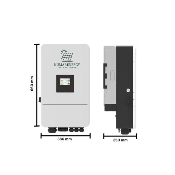 Fusion 10 kW/ 48 V Hybrid Solar inverter - Image 2